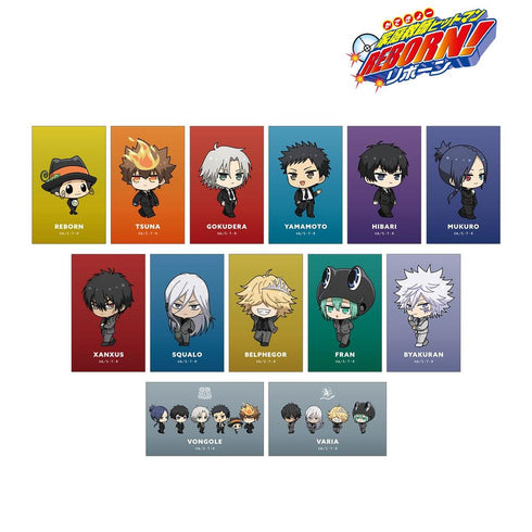 『家庭教師ヒットマンREBORN!』トレーディング ちびキャラ スーツの歩みver. イラストカード(単位/BOX)