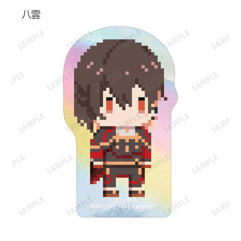 『NU: カーニバル』トレーディング ドット絵 オーロラダイカットステッカー(単位/BOX)