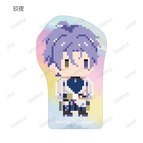 『NU: カーニバル』トレーディング ドット絵 オーロラダイカットステッカー(単位/BOX)