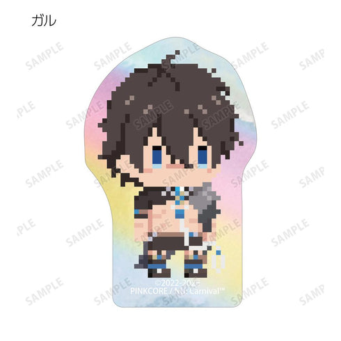 『NU: カーニバル』トレーディング ドット絵 オーロラダイカットステッカー(単位/BOX)