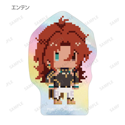 『NU: カーニバル』トレーディング ドット絵 オーロラダイカットステッカー(単位/BOX)