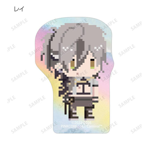 『NU: カーニバル』トレーディング ドット絵 オーロラダイカットステッカー(単位/BOX)