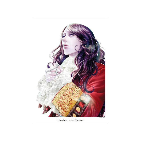 『イノサン』シャルル=アンリ・サンソン 3巻表紙イラスト A3マット加工ポスター