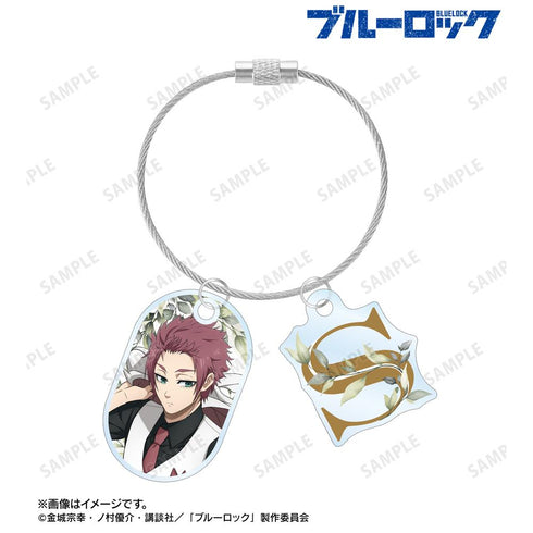 『ブルーロック』描き下ろし 糸師 冴 スーツモデルver. 第2弾 2連ワイヤーアクリルキーホルダー