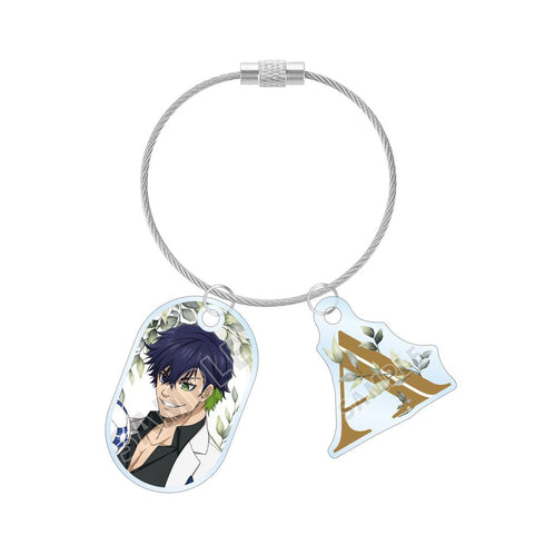 『ブルーロック』描き下ろし オリヴァ・愛空 スーツモデルver. 第2弾 2連ワイヤーアクリルキーホルダー