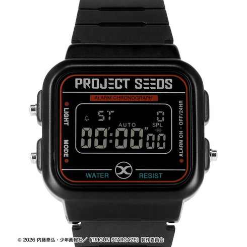 『TRIGUN STARGAZE』プロジェクトSEEDS デジタルウオッチ