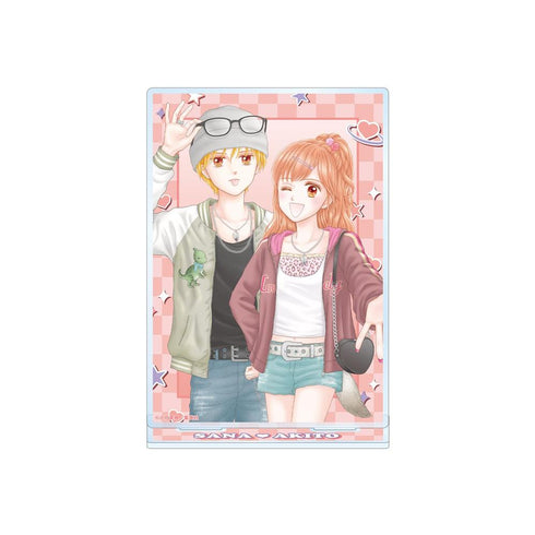 『こどものおもちゃ』小花美穂先生 描き下ろし 倉田紗南&羽山秋人 平成ファッションver. BIGアクリルスタンド