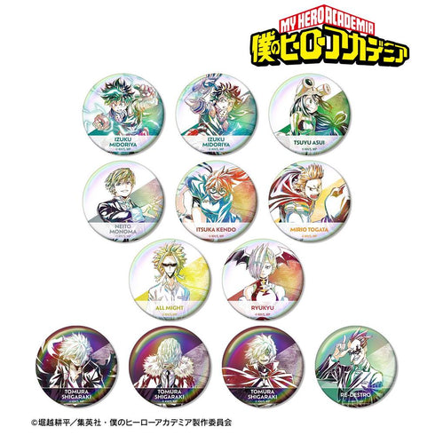 『僕のヒーローアカデミア』トレーディング Ani-Art 第6弾 オーロラ缶バッジ ver.A(単位/BOX)