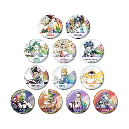 『僕のヒーローアカデミア』トレーディング Ani-Art 第6弾 オーロラ缶バッジ ver.B(単位/BOX)