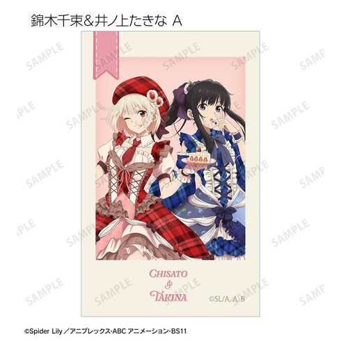 『リコリス・リコイル』描き下ろし&ちびキャラ スイーツ衣装/メルヘンメイドver. トレーディングイラストカード(単位/BOX)