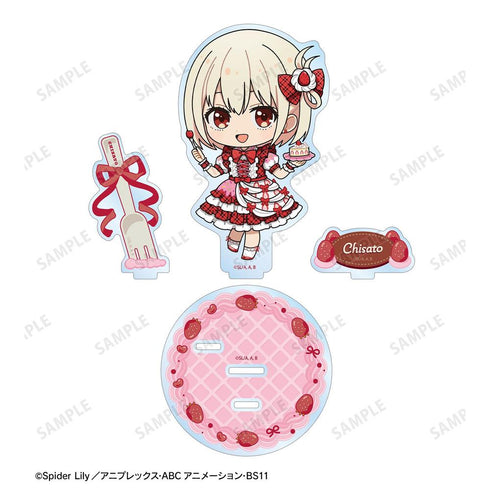 『リコリス・リコイル』錦木千束 ちびキャラ スイーツ衣装ver. パーツ付きBIGアクリルスタンド