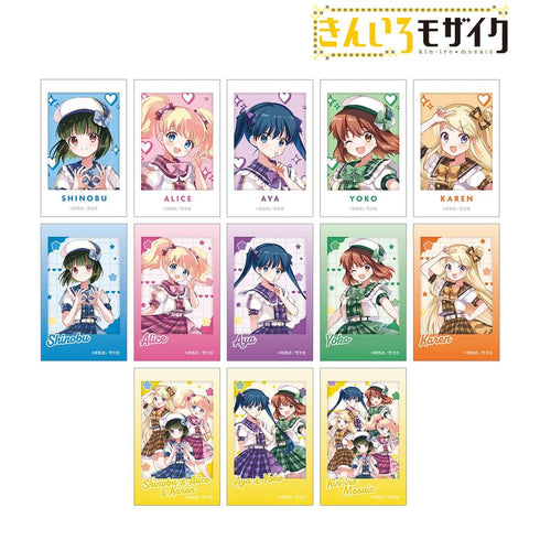 『きんいろモザイク』原悠衣先生 描き下ろし アイドル風衣装ver. トレーディングイラストカード(単位/BOX)