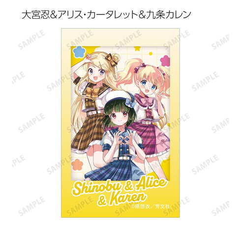 『きんいろモザイク』原悠衣先生 描き下ろし アイドル風衣装ver. トレーディングイラストカード(単位/BOX)