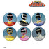 "Electric Sentai Megaranger" Trading Pin Badges (Sold by the box)