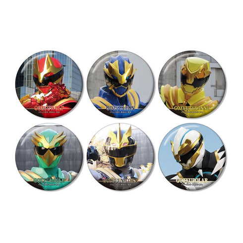 "Number One Sentai Go-Juuger" Trading Pin Badges (Sold by the box)