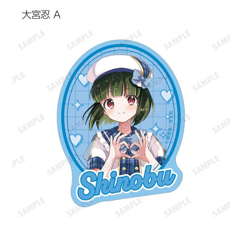 『きんいろモザイク』原悠衣先生 描き下ろし アイドル風衣装ver. トレーディングダイカットステッカー(単位/BOX)
