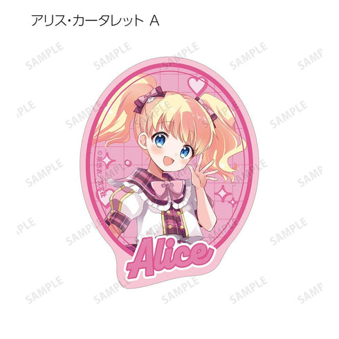 『きんいろモザイク』原悠衣先生 描き下ろし アイドル風衣装ver. トレーディングダイカットステッカー(単位/BOX)