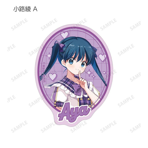 『きんいろモザイク』原悠衣先生 描き下ろし アイドル風衣装ver. トレーディングダイカットステッカー(単位/BOX)