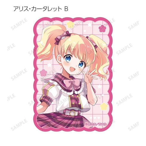 『きんいろモザイク』原悠衣先生 描き下ろし アイドル風衣装ver. トレーディングダイカットステッカー(単位/BOX)