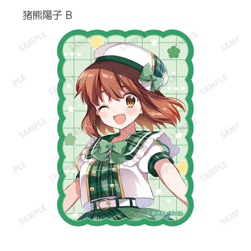 『きんいろモザイク』原悠衣先生 描き下ろし アイドル風衣装ver. トレーディングダイカットステッカー(単位/BOX)