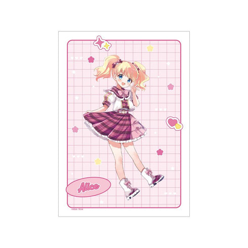 『きんいろモザイク』原悠衣先生 描き下ろし アリス・カータレット アイドル風衣装ver. A3マット加工ポスター