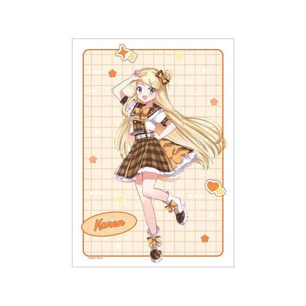 『きんいろモザイク』原悠衣先生 描き下ろし 九条カレン アイドル風衣装ver. A3マット加工ポスター