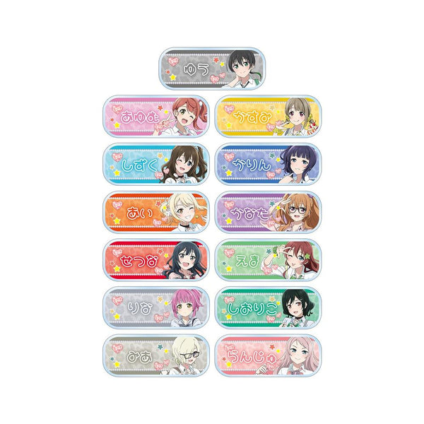 『ラブライブ!虹ヶ咲学園スクールアイドル同好会』描き下ろし ギャル制服ver. トレーディングアクリルネームプレート(単位/BOX)