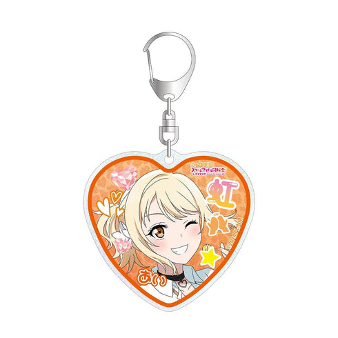 『ラブライブ!虹ヶ咲学園スクールアイドル同好会』描き下ろし 宮下 愛 ギャル制服ver. グリッターアクリルキーホルダー