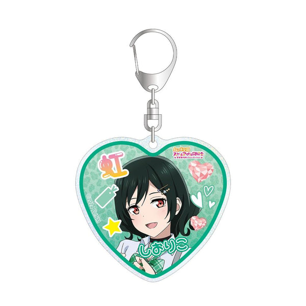『ラブライブ!虹ヶ咲学園スクールアイドル同好会』描き下ろし 三船栞子 ギャル制服ver. グリッターアクリルキーホルダー【202609再販】
