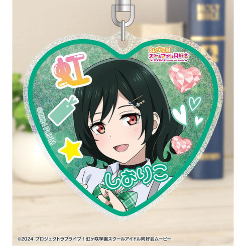 『ラブライブ!虹ヶ咲学園スクールアイドル同好会』描き下ろし 三船栞子 ギャル制服ver. グリッターアクリルキーホルダー