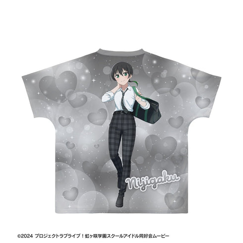 『ラブライブ!虹ヶ咲学園スクールアイドル同好会』描き下ろし 高咲 侑 ギャル制服ver. フルグラフィックTシャツユニセックス【202609再販】