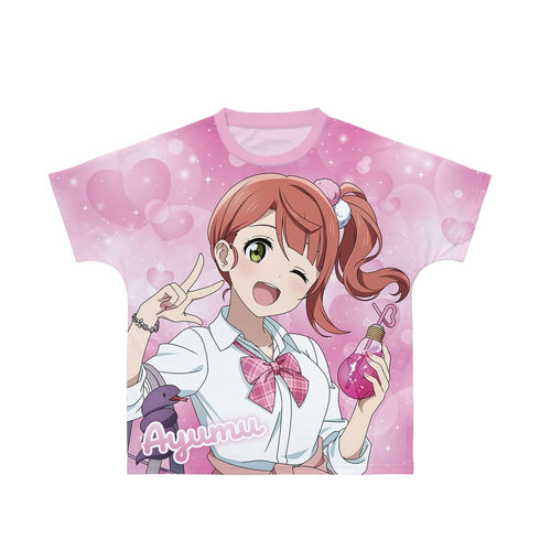 《Love Live! 虹咲学园校园偶像同好会》全新绘制 上原步梦 辣妹制服版 全图T恤 男女通用【202609再版】