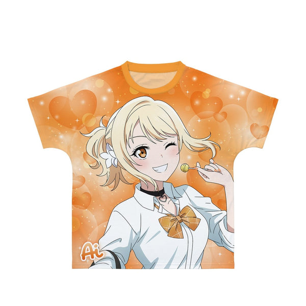 『ラブライブ!虹ヶ咲学園スクールアイドル同好会』描き下ろし 宮下 愛 ギャル制服ver. フルグラフィックTシャツユニセックス【202609再販】