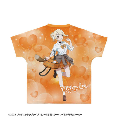 『ラブライブ!虹ヶ咲学園スクールアイドル同好会』描き下ろし 宮下 愛 ギャル制服ver. フルグラフィックTシャツユニセックス