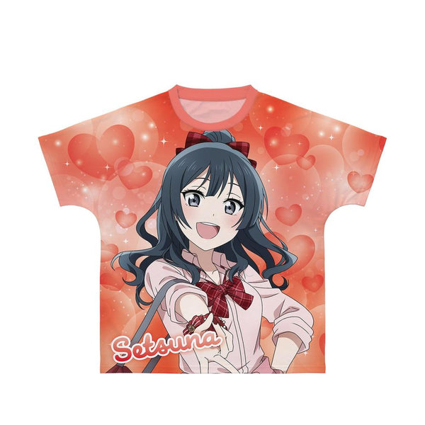 『ラブライブ!虹ヶ咲学園スクールアイドル同好会』描き下ろし 優木せつ菜 ギャル制服ver. フルグラフィックTシャツユニセックス