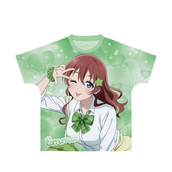 『ラブライブ!虹ヶ咲学園スクールアイドル同好会』描き下ろし エマ・ヴェルデ ギャル制服ver. フルグラフィックTシャツユニセックス【202609再販】