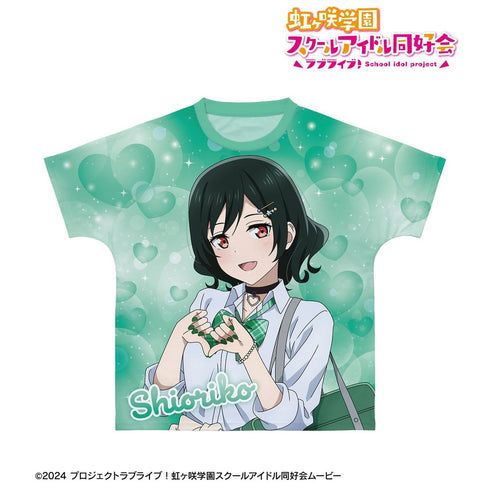 『ラブライブ!虹ヶ咲学園スクールアイドル同好会』描き下ろし 三船栞子 ギャル制服ver. フルグラフィックTシャツユニセックス【202609再販】