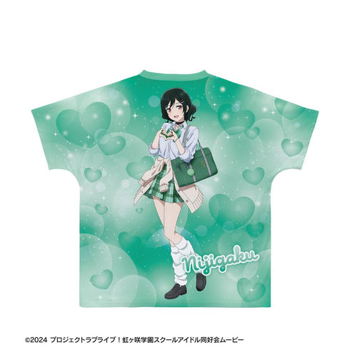 『ラブライブ!虹ヶ咲学園スクールアイドル同好会』描き下ろし 三船栞子 ギャル制服ver. フルグラフィックTシャツユニセックス