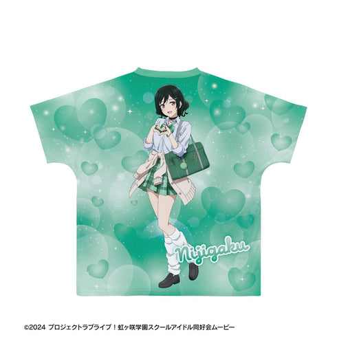 『ラブライブ!虹ヶ咲学園スクールアイドル同好会』描き下ろし 三船栞子 ギャル制服ver. フルグラフィックTシャツユニセックス【202609再販】