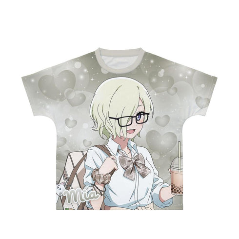 『ラブライブ!虹ヶ咲学園スクールアイドル同好会』描き下ろし ミア・テイラー ギャル制服ver. フルグラフィックTシャツユニセックス