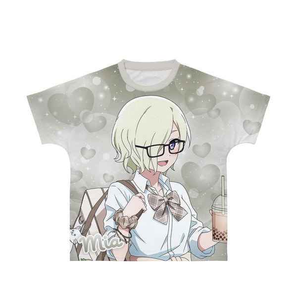 『ラブライブ!虹ヶ咲学園スクールアイドル同好会』描き下ろし ミア・テイラー ギャル制服ver. フルグラフィックTシャツユニセックス