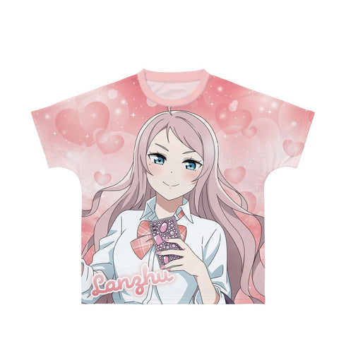 『ラブライブ!虹ヶ咲学園スクールアイドル同好会』描き下ろし 鐘 嵐珠 ギャル制服ver. フルグラフィックTシャツユニセックス【202609再販】