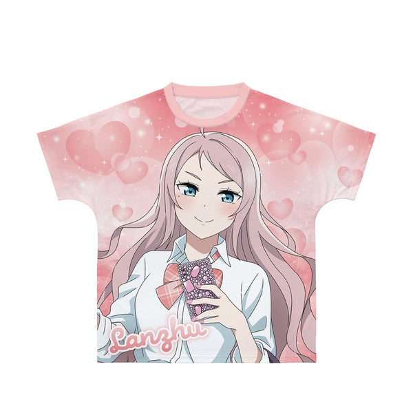 『ラブライブ!虹ヶ咲学園スクールアイドル同好会』描き下ろし 鐘 嵐珠 ギャル制服ver. フルグラフィックTシャツユニセックス【202609再販】