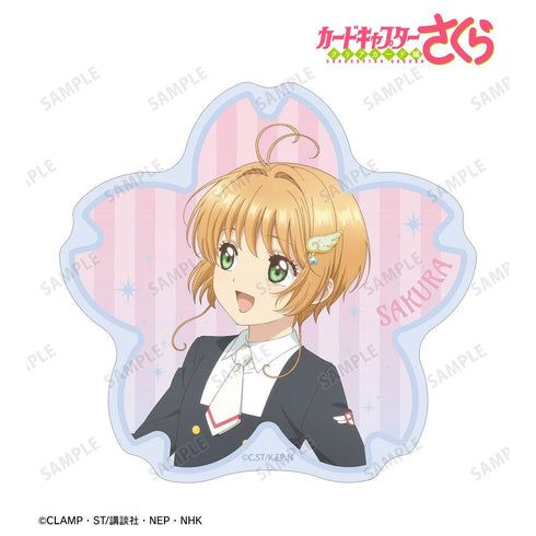 "Cardcaptor Sakura: Clear Card Arc" Original Illustration: Sakura Kinomoto "Group Trip" Version Die-Cut Sticker
