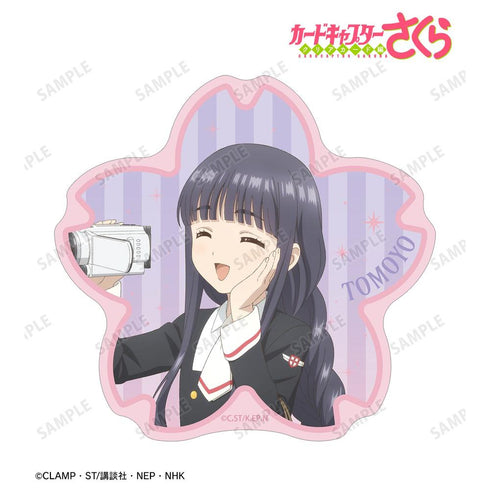 "Cardcaptor Sakura: Clear Card Arc" Original Illustration: Tomoyo Daidouji "Group Trip" Version Die-Cut Sticker