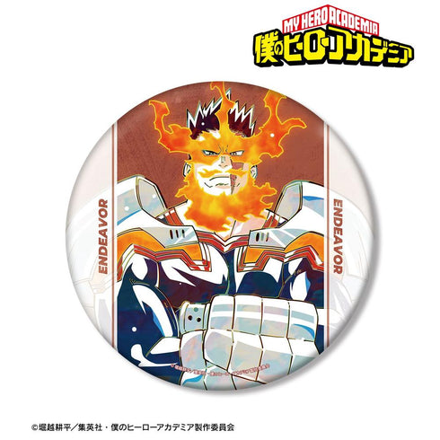 『僕のヒーローアカデミア』エンデヴァー Ani-Art 第9弾 BIG缶バッジ【202608再販】