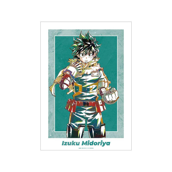 『僕のヒーローアカデミア』緑谷出久 Ani-Art 第9弾 A3マット加工ポスター【202608再販】