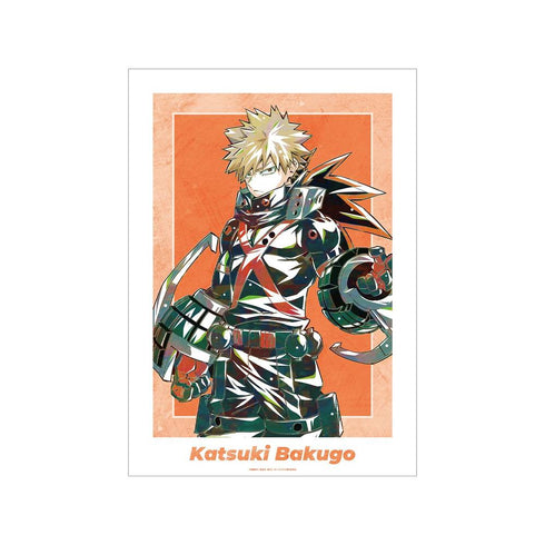 『僕のヒーローアカデミア』爆豪勝己 Ani-Art 第9弾 A3マット加工ポスター【202608再販】