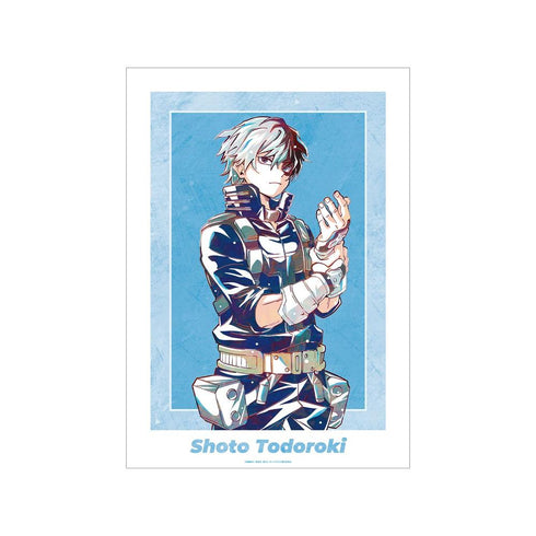 『僕のヒーローアカデミア』轟焦凍 Ani-Art 第9弾 A3マット加工ポスター【202608再販】