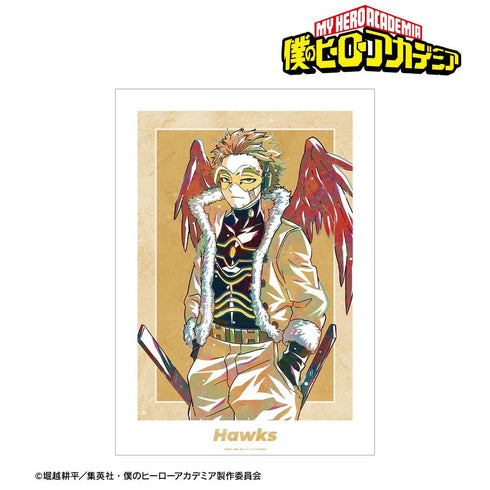 『僕のヒーローアカデミア』ホークス Ani-Art 第9弾 A3マット加工ポスター【202608再販】